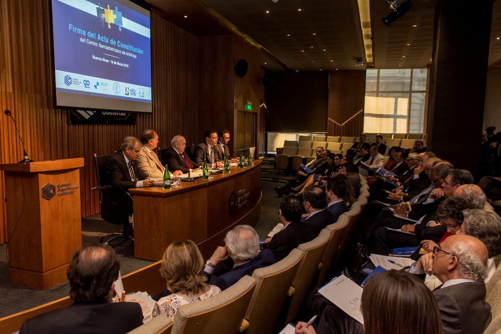 En Buenos Aires, se firmó la creación del Centro Iberoamericano de Arbitraje