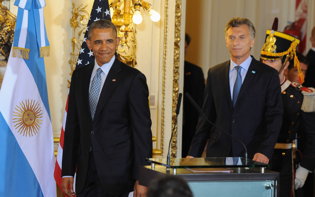 Obama y Macri visitaron el Parque de la Memoria