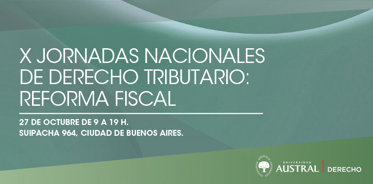 Décimas Jornadas nacionales de Derecho Tributario