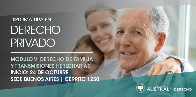 Módulo "Derecho de Familia y Transmisiones Hereditarias" en la U. Austral