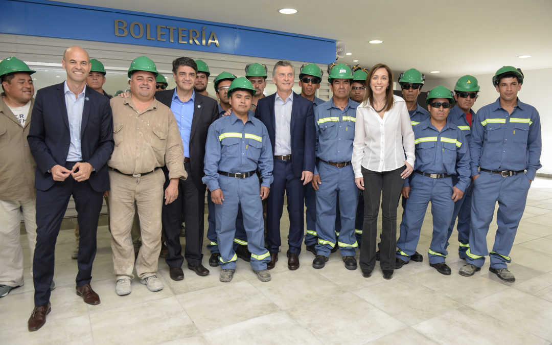 Inauguraron la estación Aristóbulo del Valle en Vicente  López