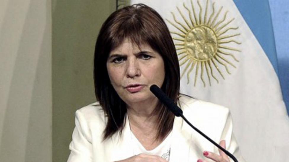 Bullrich a la justicia por el desmantelamiento del "Cinturón Sur"