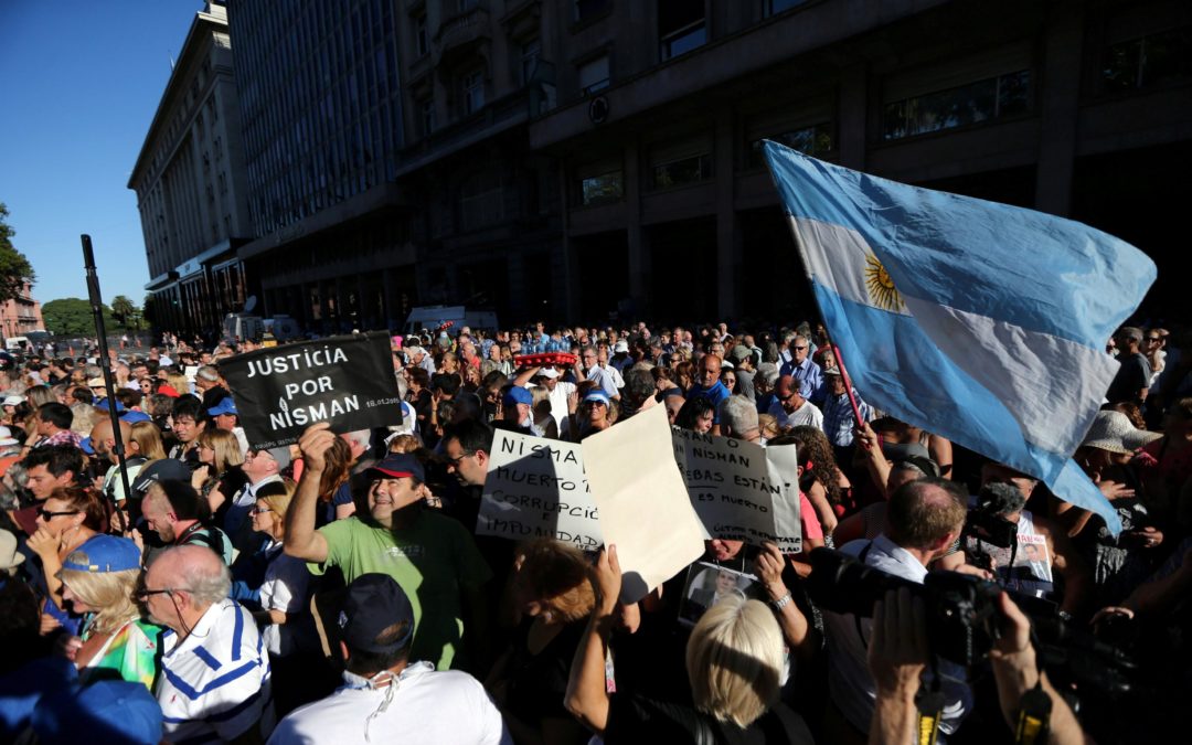 Homenaje a dos años de la muerte del fiscal Alberto Nisman