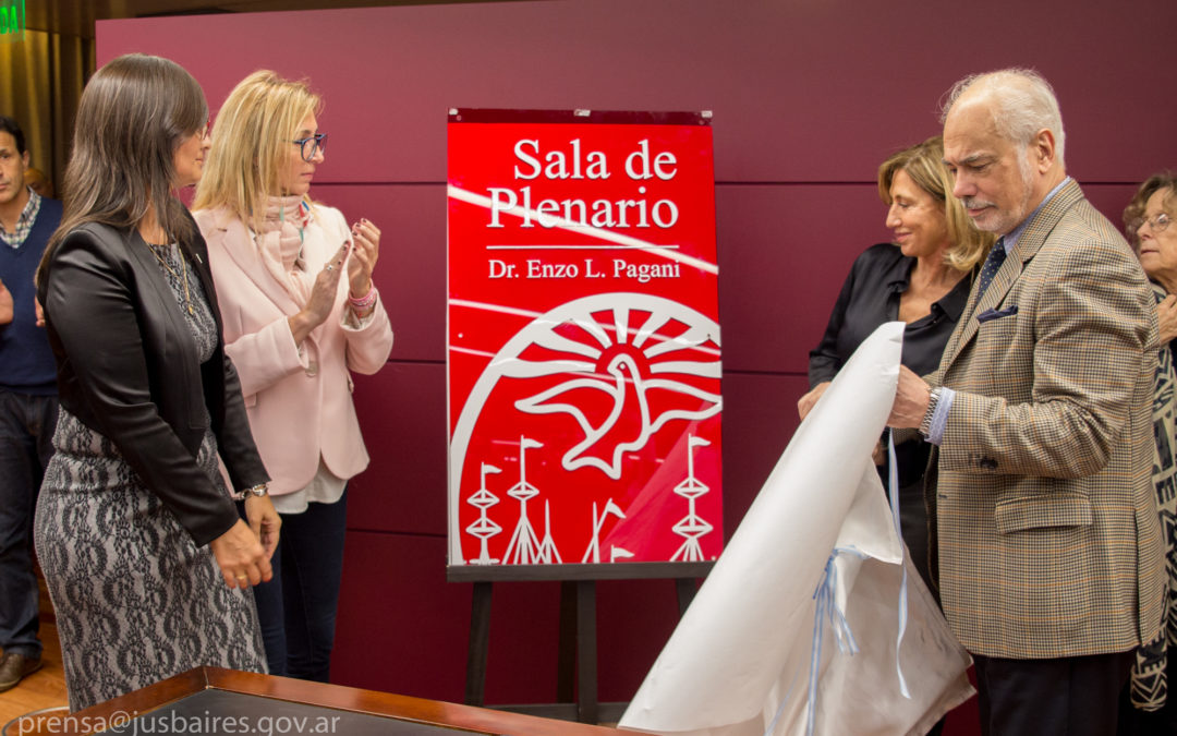 Homenaje a Pagani en el Consejo