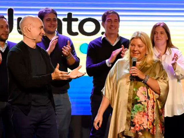 Carrió ganaría por más votos en octubre