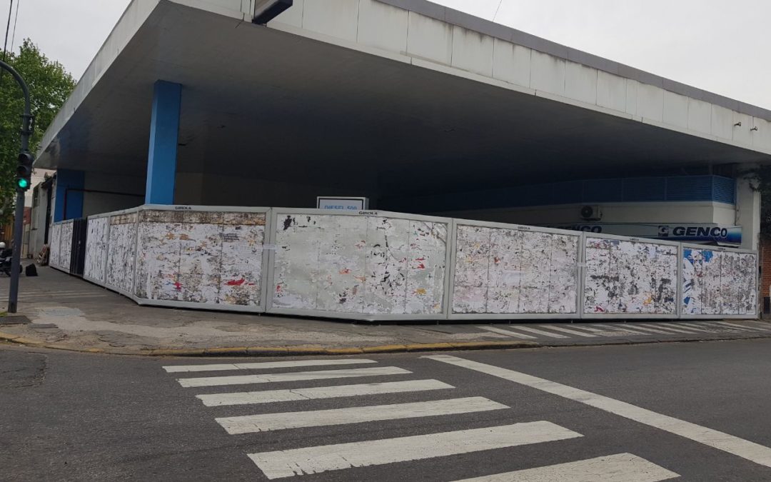 Desalojan una estación de servicio que no estaba habilitada