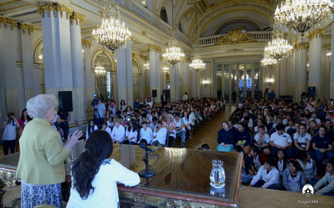 24M: Estela de Carlotto en la Legislatura porteña