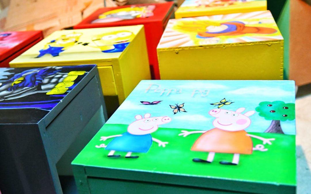 Presos donaron muebles al Hospital de Niños