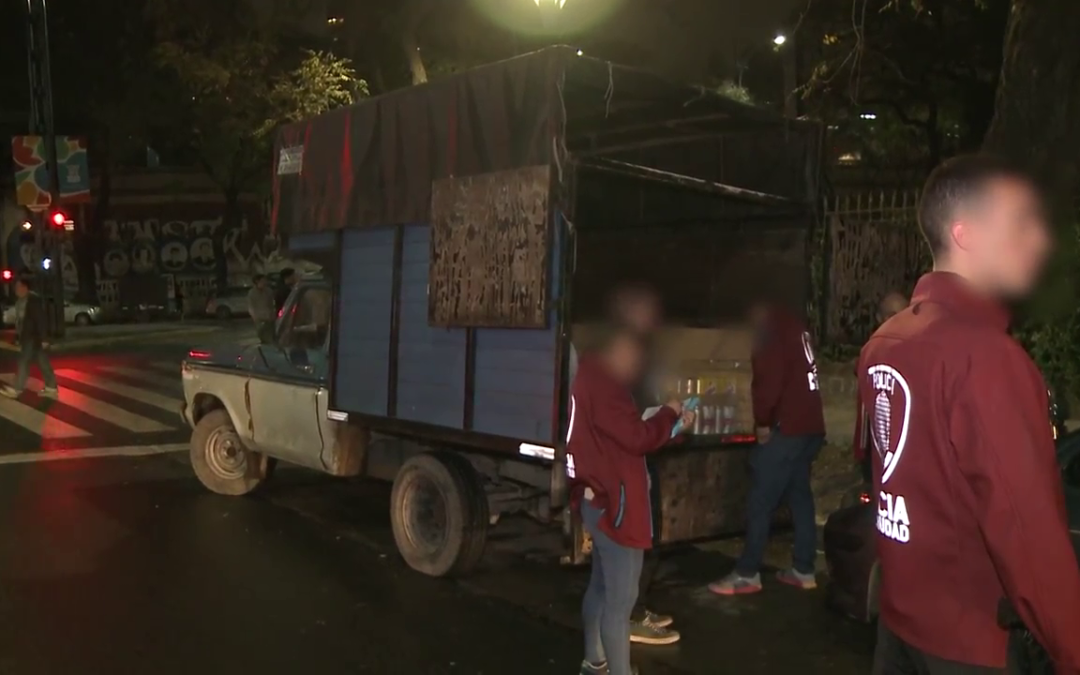 Operativo "anti trapitos" en la Costanerea