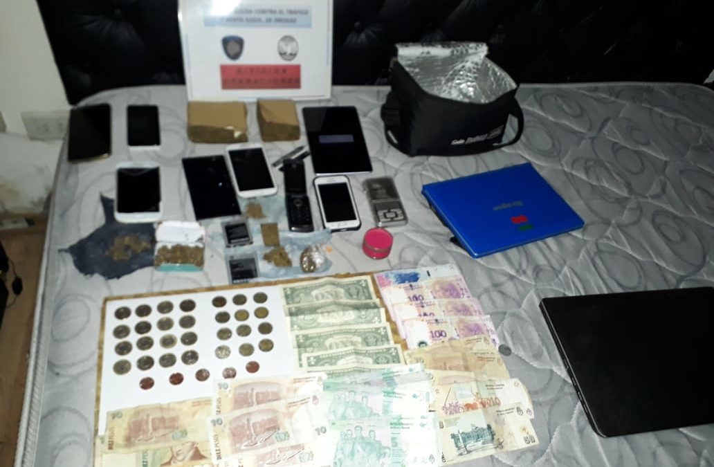 Desbaratan un red de narcotráfico