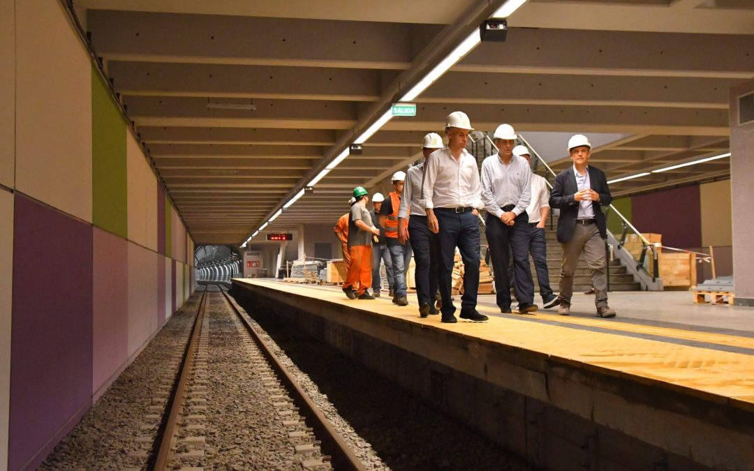 Larreta planea inaugurar tres nuevas estaciones de subte