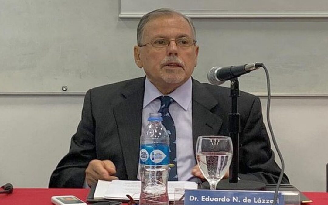Eduardo de Lázzari se jubila como juez de la Suprema Corte bonaerense