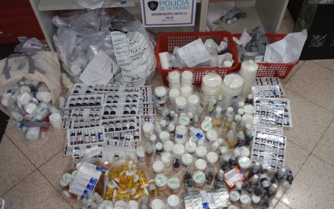 Delitos contra la salud: secuestraron medicamentos apócrifos en una farmacia