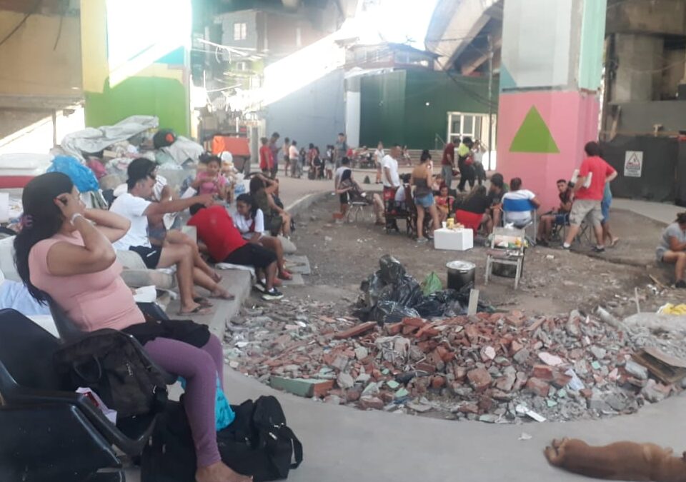 Ministerio Público de la Defensa intercedió ante el derrumbe de la Villa 31