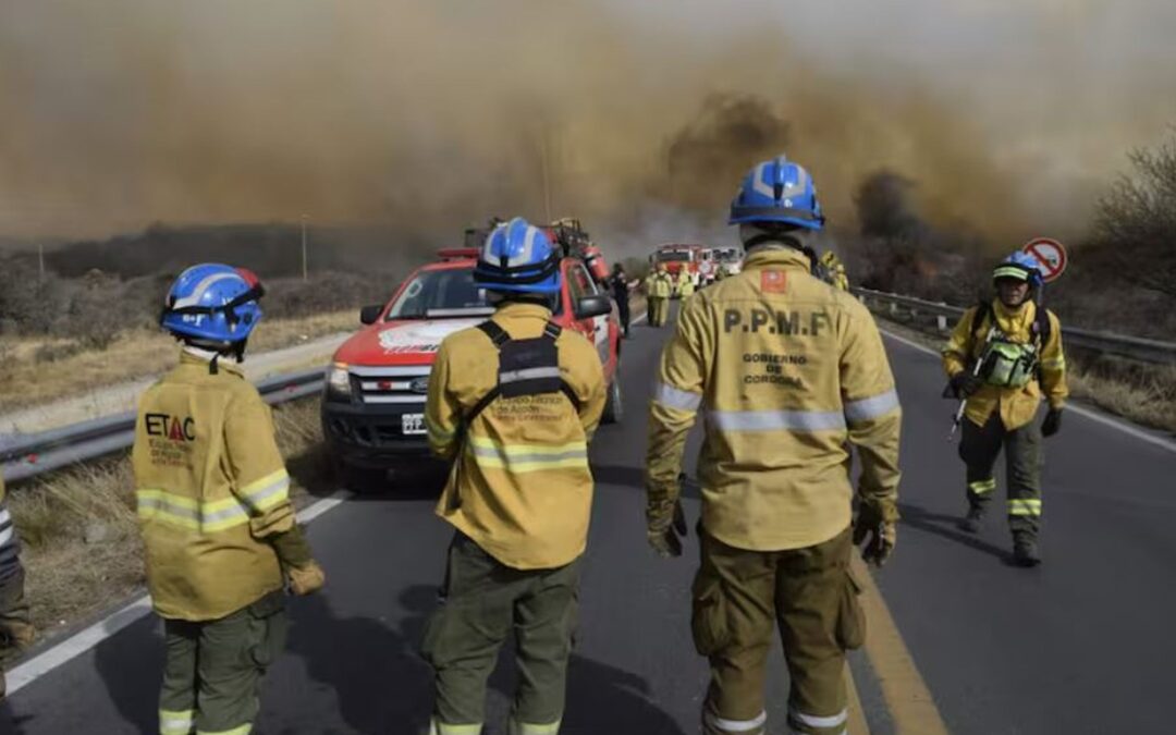 Fuego en Córdoba: hay un segundo detenido imputado por "incendio doloso"