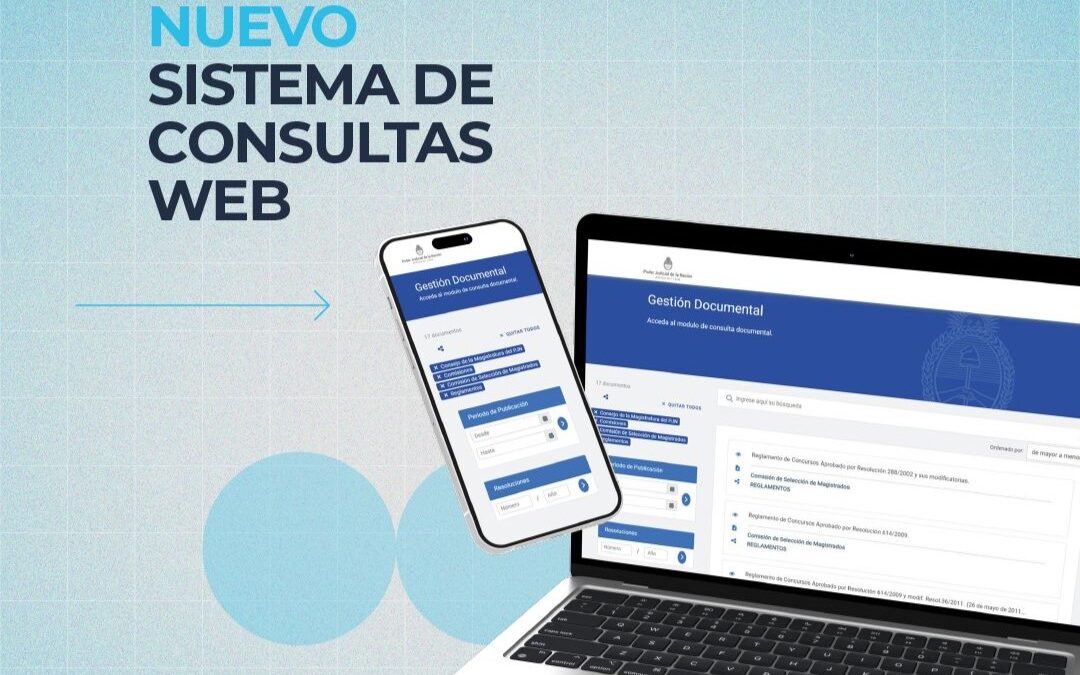 Consejo de la Magistratura: nuevo sistemas de consultas web