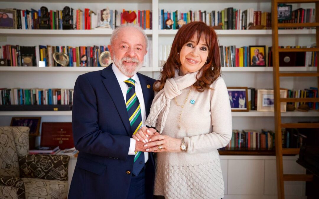 El mensaje de Cristina Kirchner tras recibir la visita de Lula da Silva: "Un Poder Judicial que se convirtió en un partido político al servicio del poder económico"