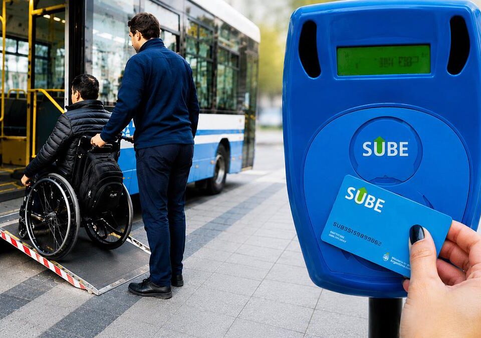 Eliminarán la obligación de mostrar el Certificado Único de Discapacidad en colectivos y trenes para viajar gratis