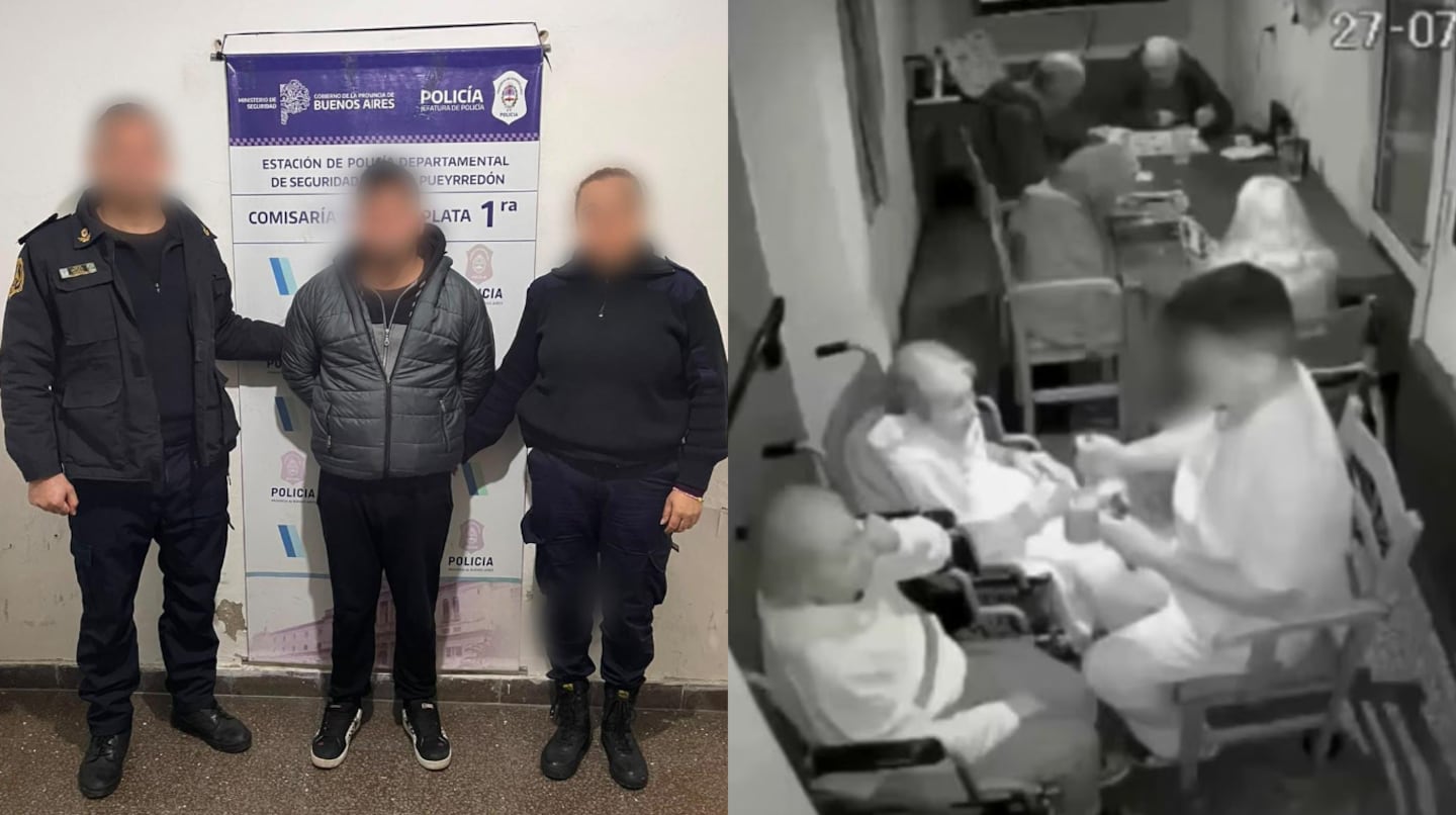 Volvieron a detener a Nicolás Cichero, el cuidador acusado de maltratar a dos mujeres en un geriátrico de Mar del Plata